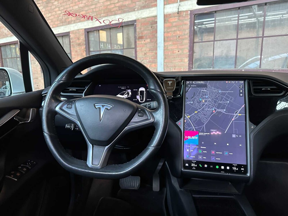 Tesla Model X Performance 612hp 2019 (Original-UK), ZH-744-N