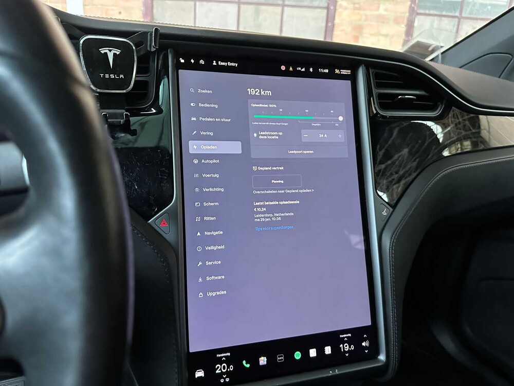 Tesla Model X Performance 612hp 2019 (Original-UK), ZH-744-N
