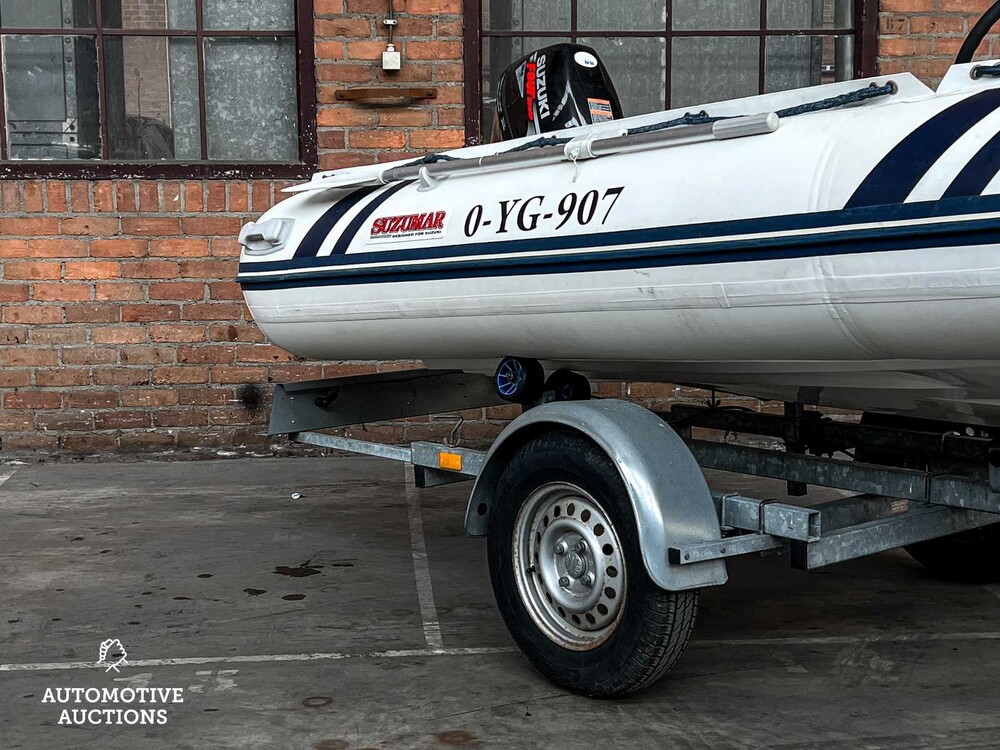 Suzumar MX-350/1RIB(DS-350/1FD) Suzuki Viertakt 15PS 2015 RIB