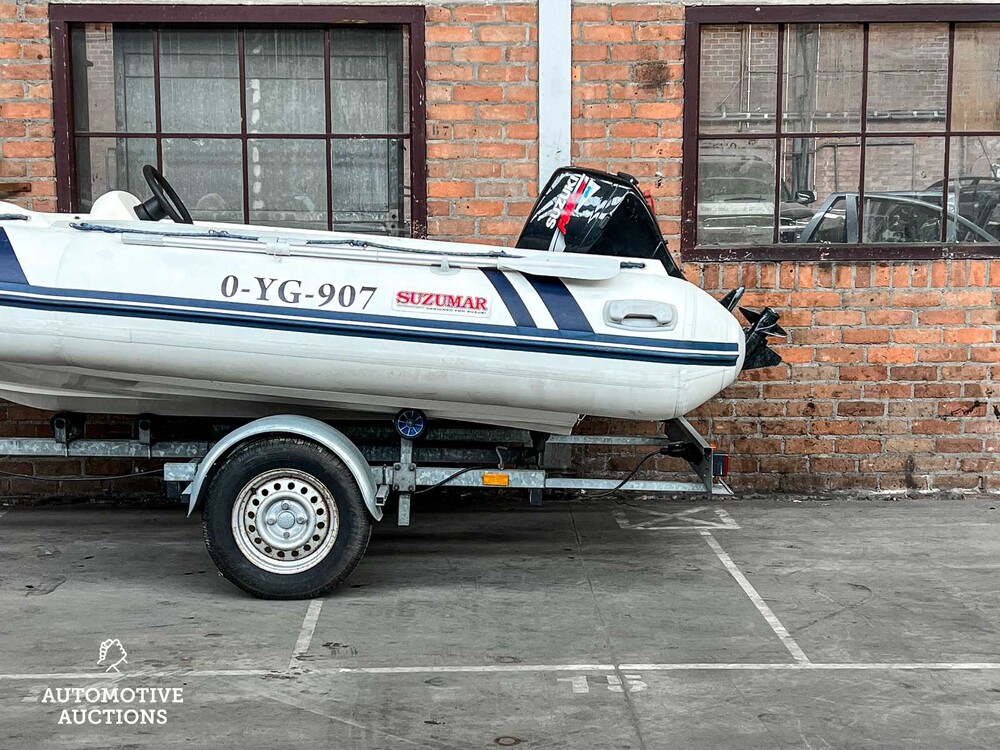 Suzumar MX-350/1RIB(DS-350/1FD) Suzuki Viertakt 15PS 2015 RIB