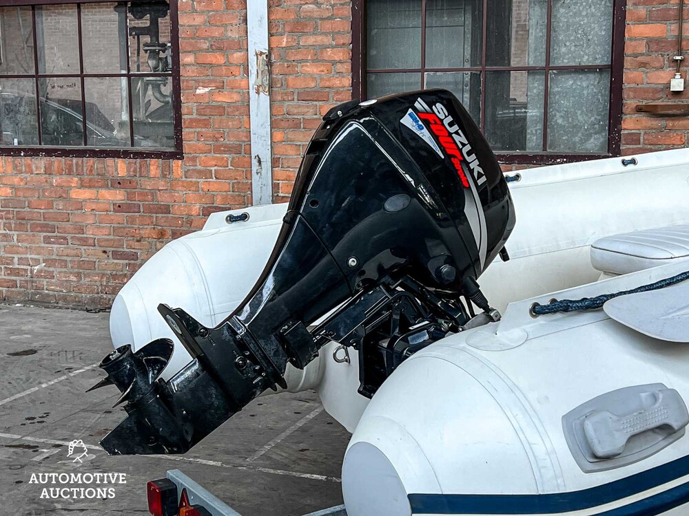 Suzumar MX-350/1RIB(DS-350/1FD) Suzuki Viertakt 15PS 2015 RIB