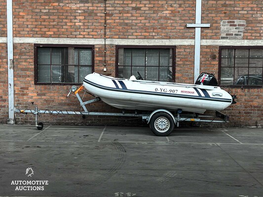 Suzumar MX-350/1RIB(DS-350/1FD) Suzuki Four Stroke 15hp 2015 Rib