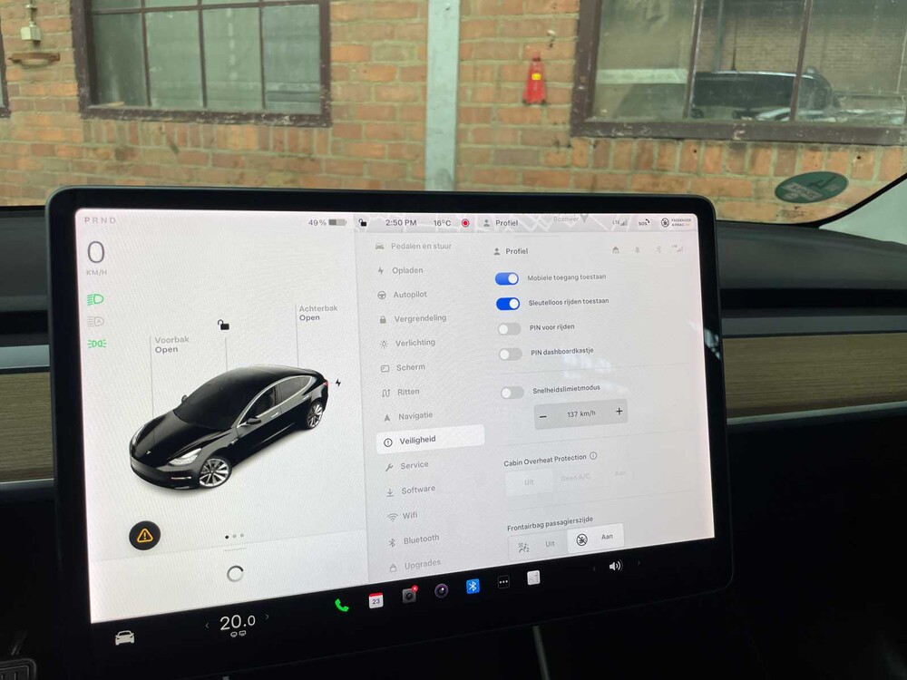 FOTOS! Tesla Model 3 Standard RWD Plus 60 kWh 238PS 2019 (Original-NL & 1. Besitzer), ZK-671-X