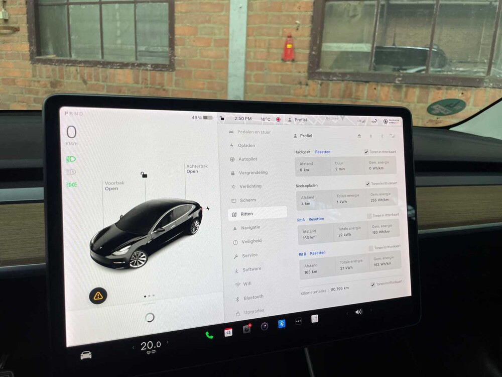 FOTOS! Tesla Model 3 Standard RWD Plus 60 kWh 238PS 2019 (Original-NL & 1. Besitzer), ZK-671-X