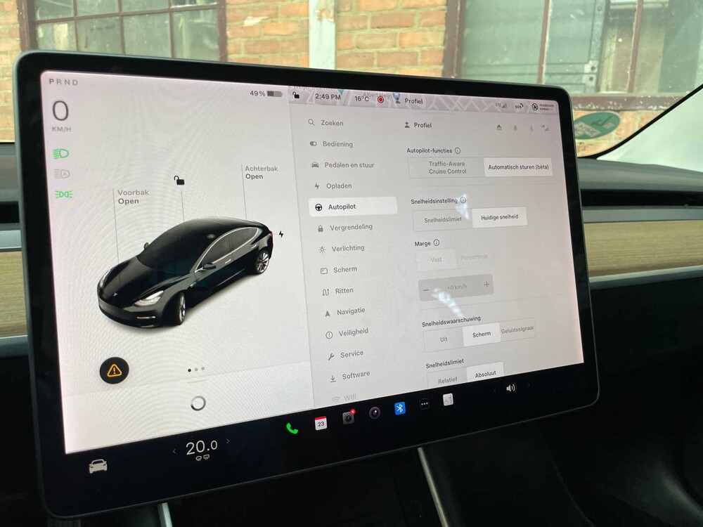 FOTOS! Tesla Model 3 Standard RWD Plus 60 kWh 238PS 2019 (Original-NL & 1. Besitzer), ZK-671-X