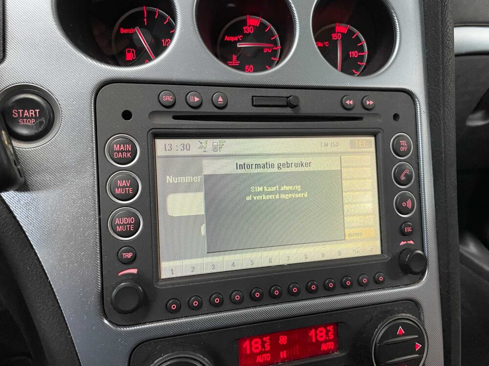 Alfa Romeo 159 Sportwagon 1.9 JTS Distinctive 160hp 2006 ORIG-NL, 38-SX-RZ