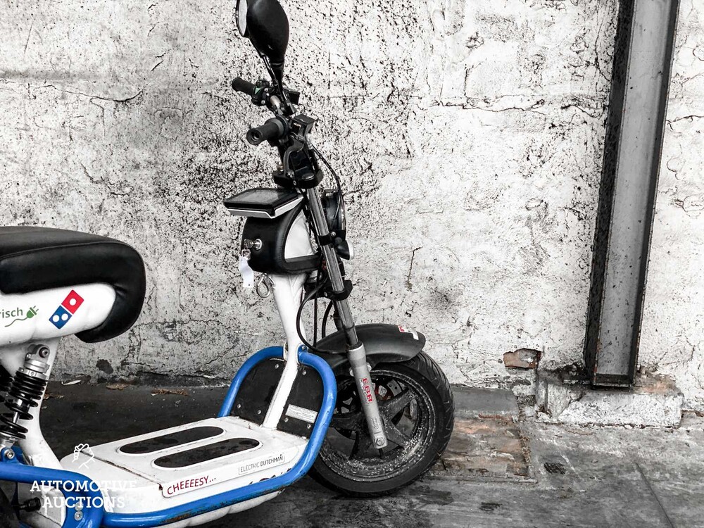 Elektro Dutchman Pro 45 Moped Roller 2020, FFK-74-R