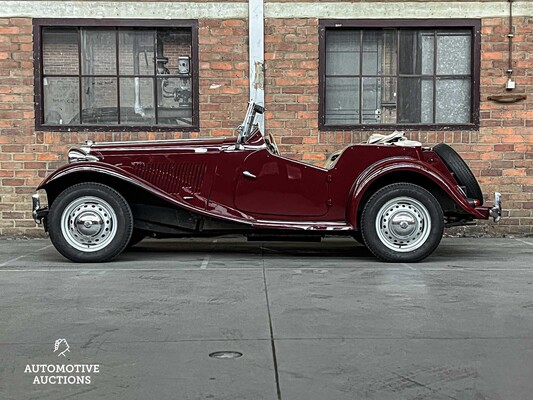 MG TD Cabriolet 54PS 1949, 09-SZ-01 Oldtimer