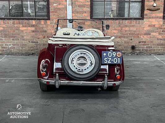 MG TD Cabriolet 54hp 1949, 09-SZ-01 Classic car