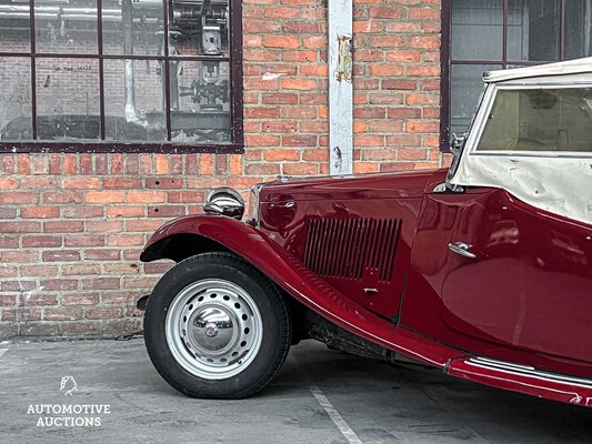 MG TD Cabriolet 54hp 1949, 09-SZ-01 Classic car