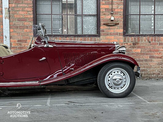 MG TD Cabriolet 54PS 1949, 09-SZ-01 Oldtimer