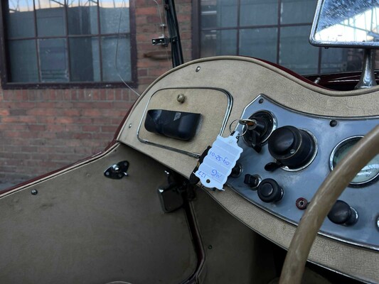 MG TD Cabriolet 54PS 1949, 09-SZ-01 Oldtimer