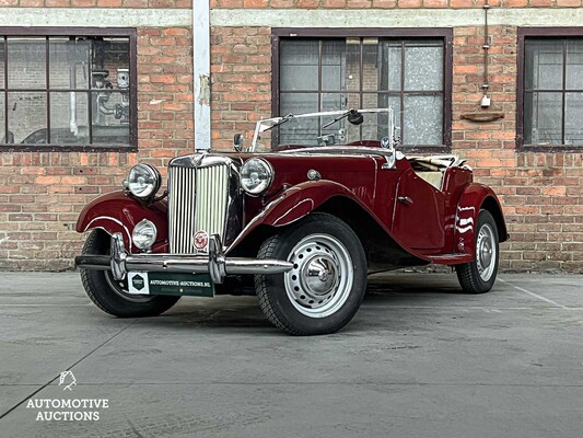 MG TD Cabriolet 54hp 1949, 09-SZ-01 Classic car