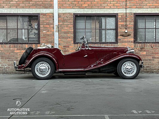 MG TD Cabriolet 54pk 1949, 09-SZ-01 Oldtimer