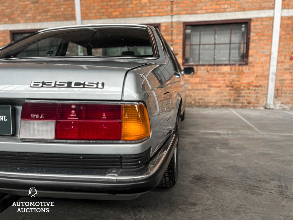 BMW 635CSi 218pk 1982 6-Serie, 50-ZG-LH Youngtimer