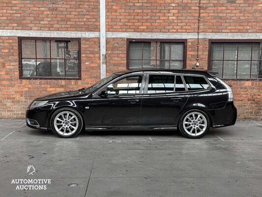 Saab 9-3 Sport Estate 2.8 T V6 Aero 256hp 2008, H-384-SG Youngtimer