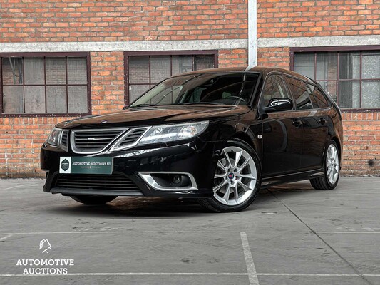 Saab 9-3 Sport Estate 2.8 T V6 Aero 256pk 2008, H-384-SG Youngtimer