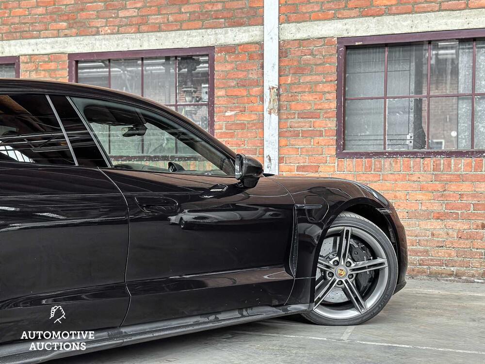 Porsche Taycan Turbo S 94kWh 761pk 2021 Sport-Chrono (Carbon)