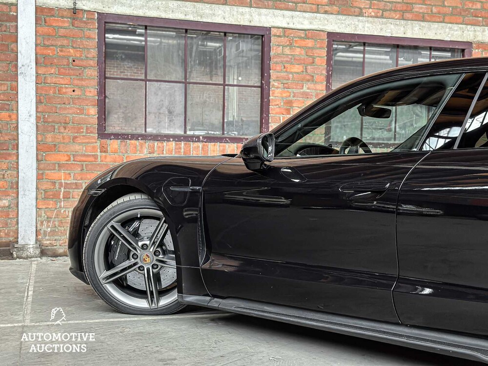 Porsche Taycan Turbo S 94kWh 761pk 2021 Sport-Chrono (Carbon)