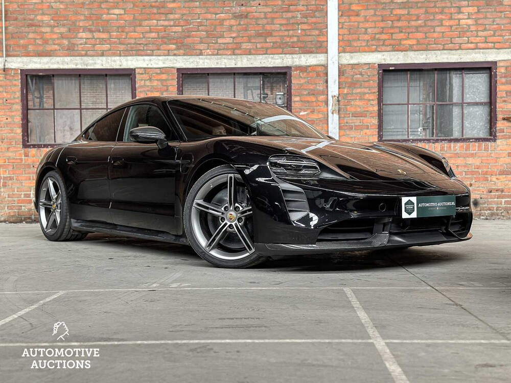 Porsche Taycan Turbo S 94kWh 761pk 2021 Sport-Chrono (Carbon)