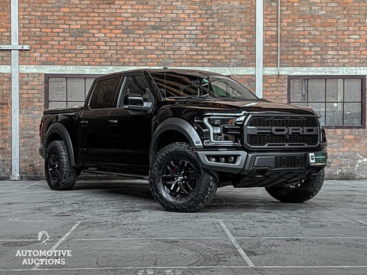 Ford Raptor F150 3.5 V6 Ecoboost SuperCrew Raptor 450pk 2018 (ORIGINEEL-NL), V-886-RV