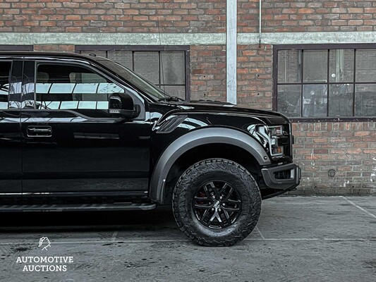 Ford Raptor F150 3.5 V6 Ecoboost SuperCrew Raptor 450pk 2018 (ORIGINEEL-NL), V-886-RV