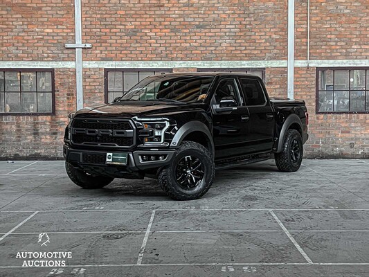 Ford Raptor F150 3.5 V6 Ecoboost SuperCrew Raptor 450hp 2018 (ORIGINAL-GB), V-886-RV