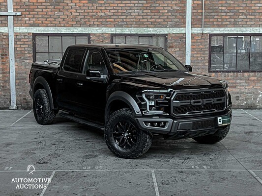 Ford Raptor F150 3.5 V6 Ecoboost SuperCrew Raptor 450pk 2018 (ORIGINEEL-NL), V-886-RV