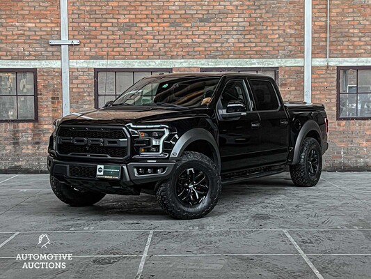 Ford Raptor F150 3.5 V6 Ecoboost SuperCrew Raptor 450pk 2018 (ORIGINEEL-NL), V-886-RV