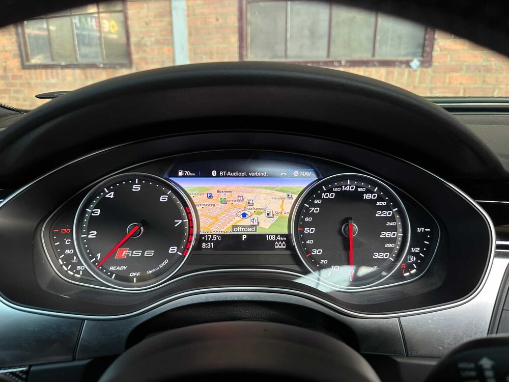 Audi RS6 Avant 4.0 TFSI V8 -Milltek- Quattro Pro Line Plus (FACELIFT) 560hp 2015, PD-520-K