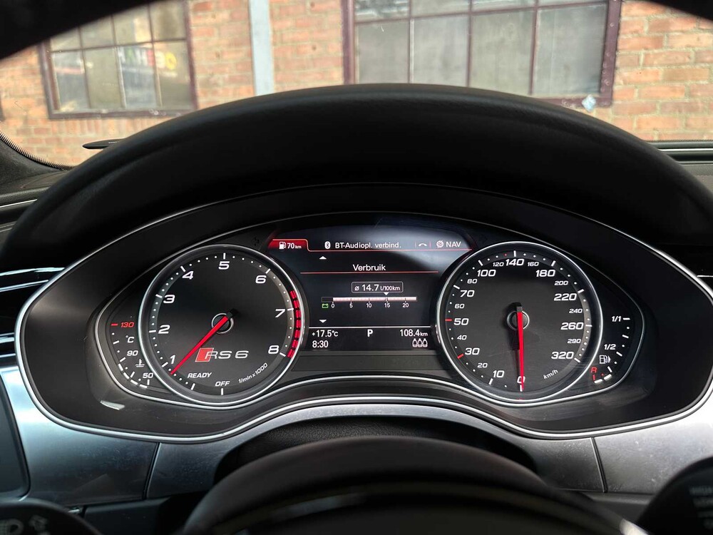 Audi RS6 Avant 4.0 TFSI V8 -Milltek- Quattro Pro Line Plus (FACELIFT) 560hp 2015, PD-520-K
