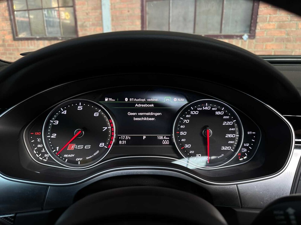 Audi RS6 Avant 4.0 TFSI V8 -Milltek- Quattro Pro Line Plus (FACELIFT) 560hp 2015, PD-520-K