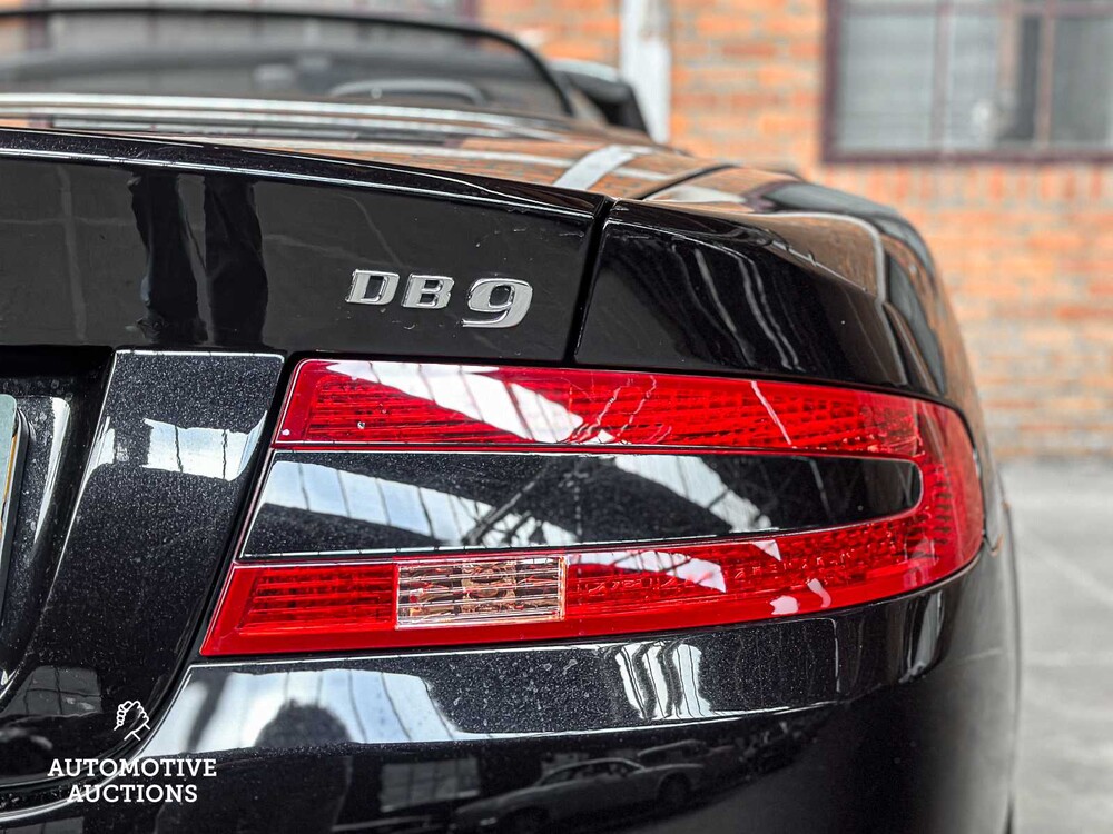 Aston Martin DB9 Volante 6.0 V12 Touchtronic 457hp 2006, GX-039-R Youngtimer