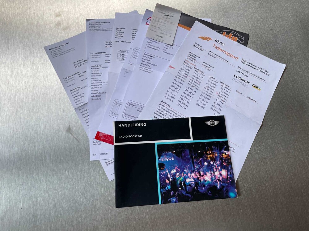 Mini 1.6 Cooper S 163pk 2002 -Orig. NL-, 96-JV-PG