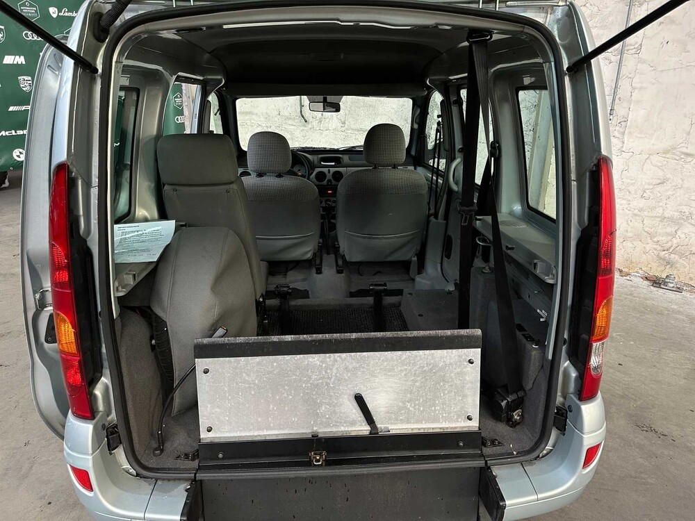Renault Kangoo 1.6-16V Expression Luxe 95pk 2006 -Orig. NL-, 33-SJ-ZL -Rolstoelauto- Dubbele schuifdeur -