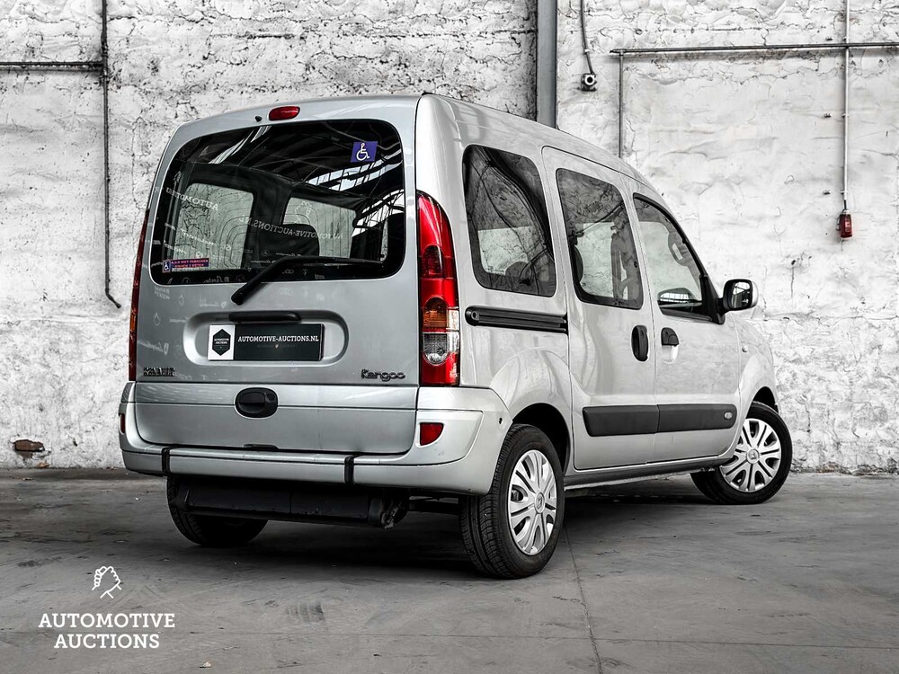 Renault Kangoo 1.6-16V Expression Luxe 95pk 2006 -Orig. NL-, 33-SJ-ZL -Rolstoelauto- Dubbele schuifdeur -