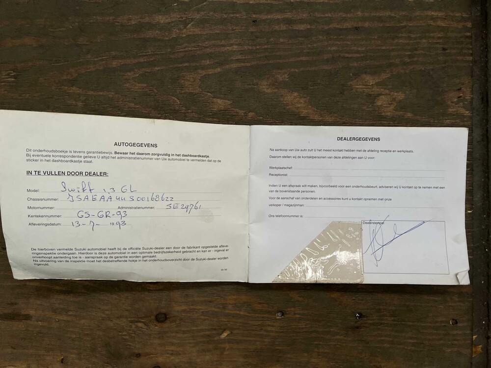 Suzuki Swift 1.3 Cabrio 68pk 1993 -Orig. NL-, HD-HT-67