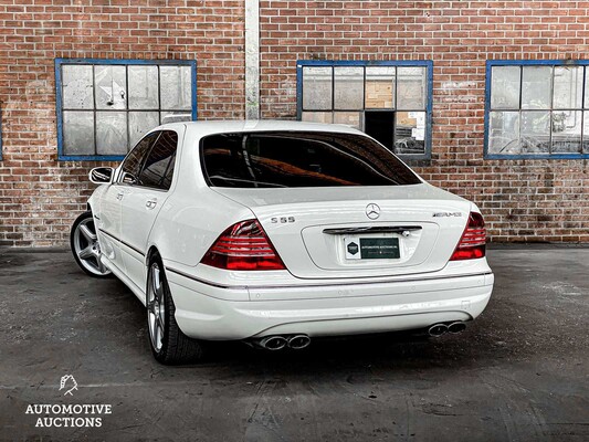 Mercedes-Benz S55 AMG 5.5 V8 Kompressor M113K 476pk 2004 -Youngtimer-