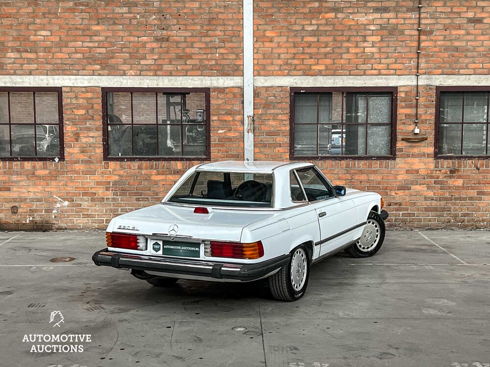 WDBBA48DXGA044059 Mercedes-Benz 560 SL V8 231hp 1986 SL-Class Youngtimer