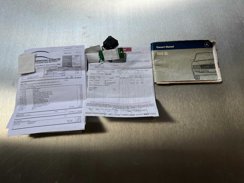 WDBBA48DXGA044059 Mercedes-Benz 560 SL V8 231hp 1986 SL-Class Youngtimer