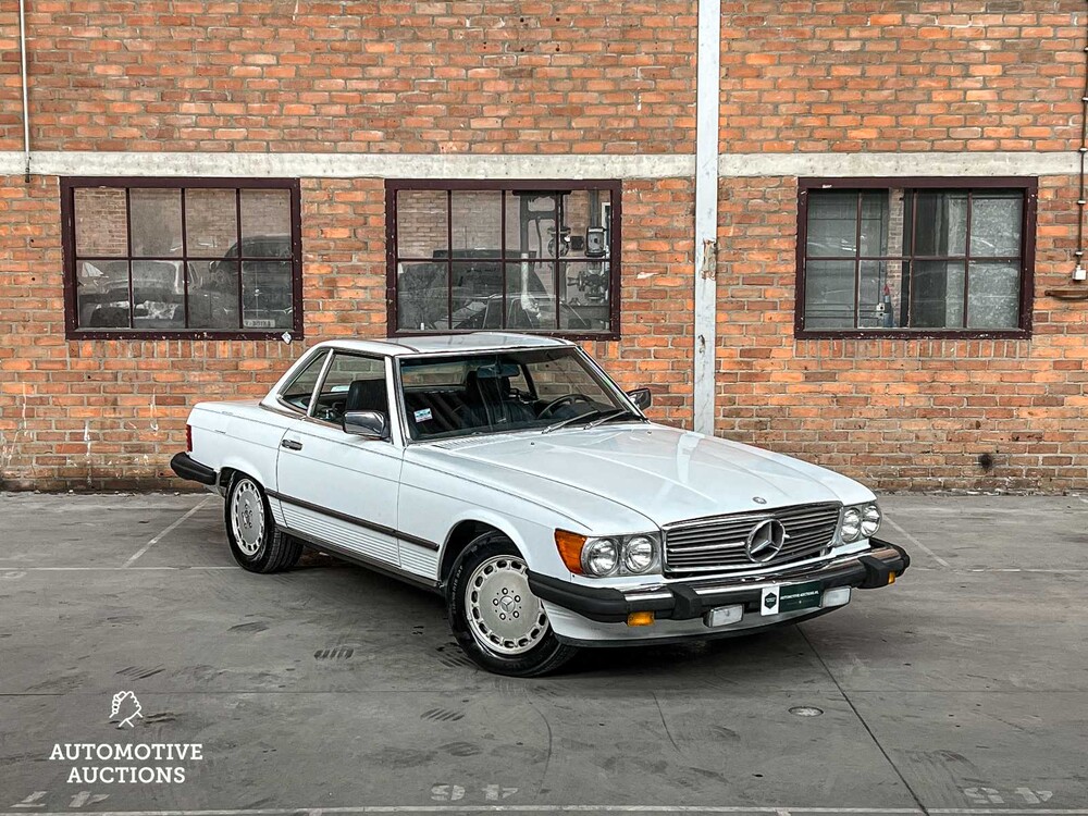 WDBBA48DXGA044059 Mercedes-Benz 560 SL V8 231hp 1986 SL-Class Youngtimer