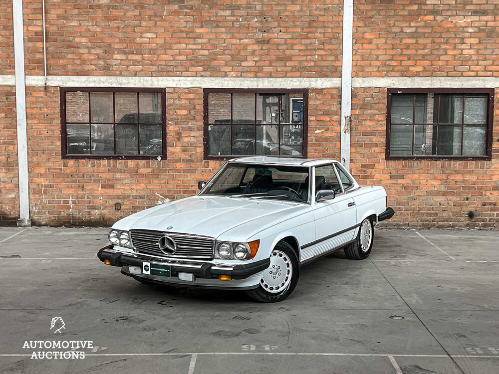 WDBBA48DXGA044059 Mercedes-Benz 560 SL V8 231hp 1986 SL-Class Youngtimer