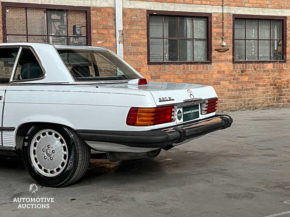 WDBBA48DXGA044059 Mercedes-Benz 560 SL V8 231hp 1986 SL-Class Youngtimer