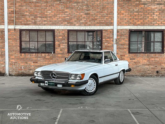 WDBBA48DXGA044059 Mercedes-Benz 560 SL V8 231hp 1986 SL-Class Youngtimer