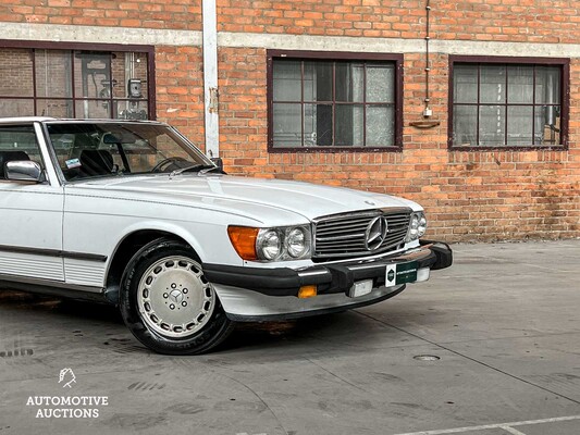 WDBBA48DXGA044059 Mercedes-Benz 560 SL V8 231hp 1986 SL-Class Youngtimer