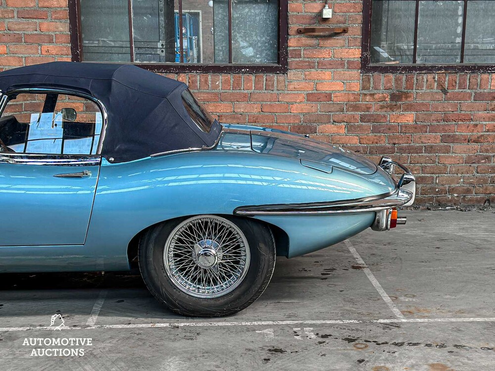 Jaguar E-Type Cabrio 4.2 6-Reihen-Serie 2 265PS 1970, AR-94-77 