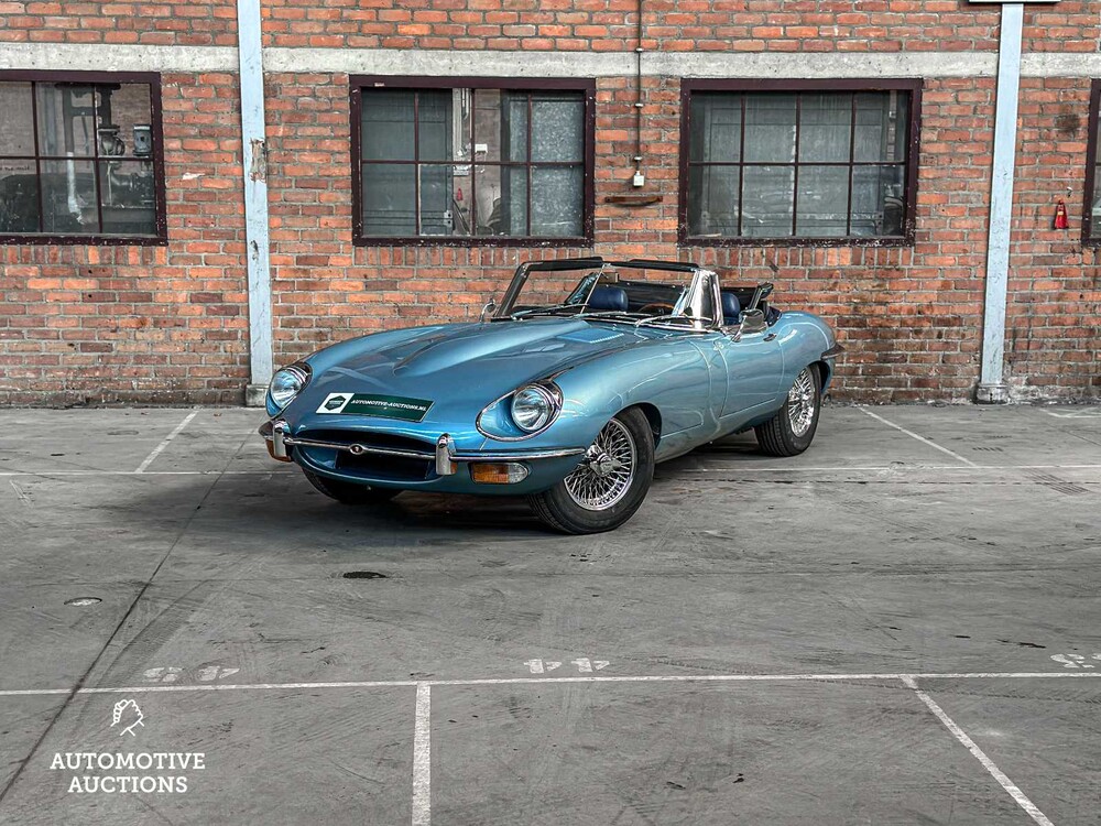 Jaguar E-Type Convertible 4.2 6-in-lijn Series 2 265pk 1970, AR-94-77 