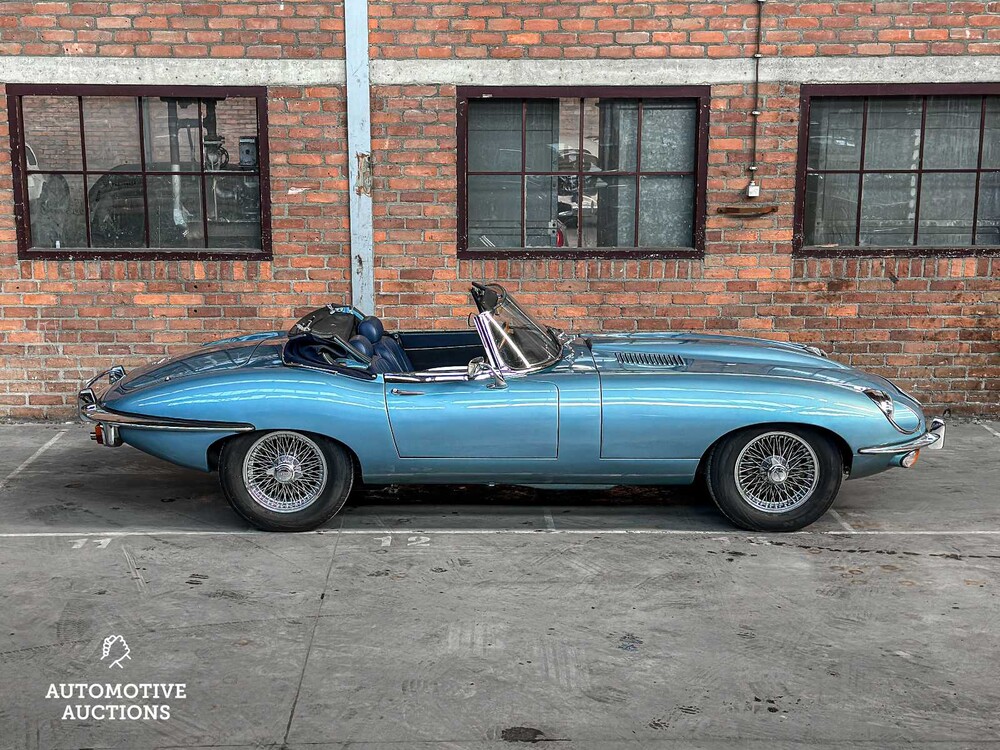 Jaguar E-Type Cabrio 4.2 6-Reihen-Serie 2 265PS 1970, AR-94-77 