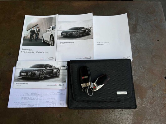 Audi R8 5.2 V10+ FSI Quattro Plus 610PS 2016, T-249-XT