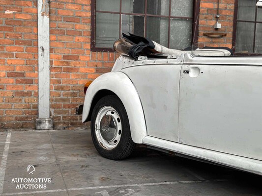  Volkswagen Beetle Cabriolet 1303 50hp 1980, 97-FR-FX Youngtimer KARMANN